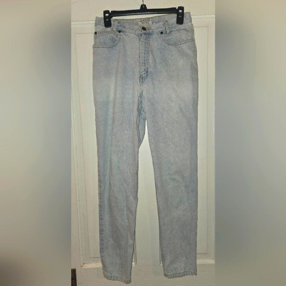 Vintage Montana Blues Light Blue Denim Jeans Size 11 Retro Classic